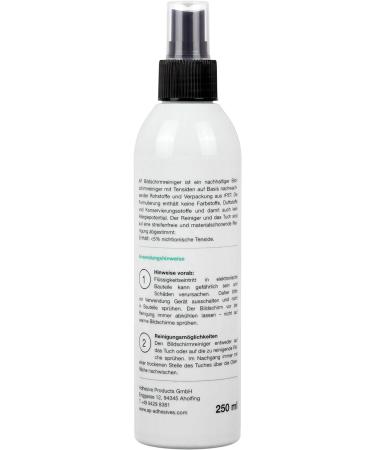 AP Screen Cleaner Eco-Friendly Display Cleaner with Streak-Free Microfiber Cloth (250ml) | International Shipping Available - Buy Online on GoSupps.com