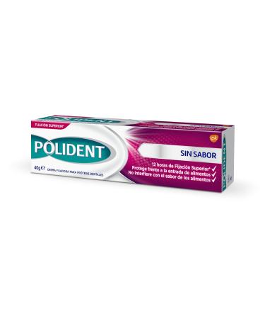 Polident Toothpaste 1 Pack (40ml) - Flavorless Dental Care for Freshness & Oral Hygiene - International Shipping Available - Buy Online on GoSupps.com