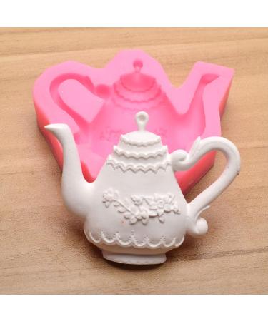 Chocolate Candy Sugar Craft Cartoon Cute Teapot Cake Decorating Tool Silicone Soap Kitchen Baking Gift Soap - Buy Online on GoSupps.com