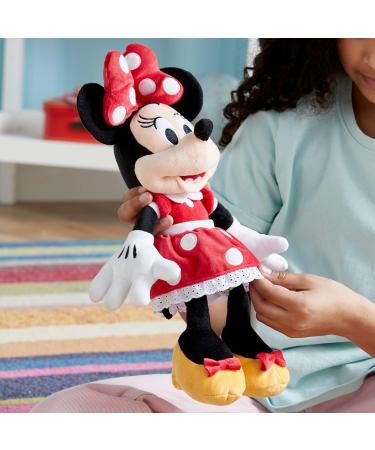 Disney Store Official Minnie Mouse Small Plush Toy - 33cm/12 Red Polka Dot Dress | Cuddly Iconic Character with Embroidered Details - Buy Online on GoSupps.com