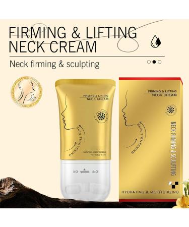 Firming Lifting Neck Cream with Roller Neck Creams for Tightening and Firming Body & Necks Moisturizer for Women to Smooth Wrinkles & Tightening Sagging Skin Double Chin D colletage and Chest - Buy Online on GoSupps.com