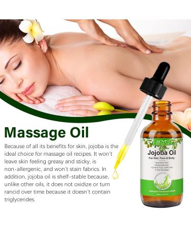 100% Pure Jojoba Oil for Hair Growth - Cold Pressed Unrefined Essential Oil for Skin & Nails Dry Skin Relief Makeup Remover | 2.02 fl. oz - Buy Online on GoSupps.com