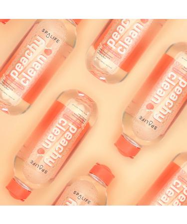 Buy SpaLife Beauty Peachy Clean Micellar Cleansing Water - 13.5 fl oz | Peach Extract Hyaluronic Acid & Ginseng Root | Best International Shipping - Buy Online on GoSupps.com