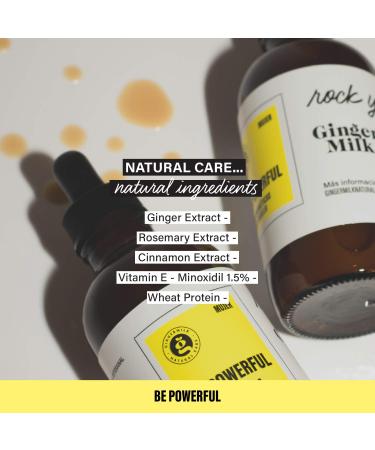 Ginger Root Extract Growth Stimulating Drops | Hair Loss Control Elixir | Energizing Hair Treatment - Buy Online on GoSupps.com