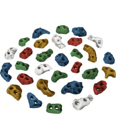 ALPIDEX Climbing Holds - Colorful XS Climbing Stones Steps | 15 30 60 120 Pieces for All Skill Levels - Buy Online on GoSupps.com