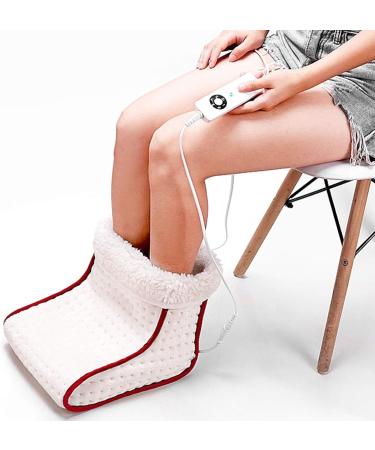 Nanana Micro Flannel Heated Foot Warmers | Plush Couples Slippers with 5 Temperature Levels | Ultimate Comfort for Stressed Feet | Safe & Effective International Shipping - Buy Online on GoSupps.com