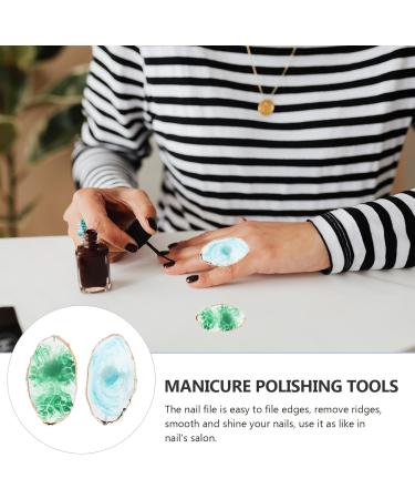 Ciieeo Lot de 2 Palettes Annulaires pour Nail Art Palettes de Manucure en Plastique Rigide Bleu et Vert Planches de M lange pour Vernis Ongles Accessoires Professionnels et Usage - Buy Online on GoSupps.com