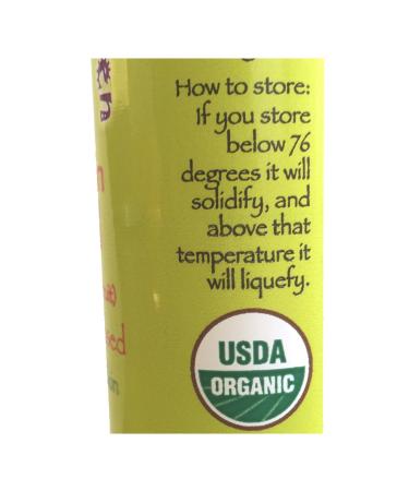 Organic Virgin Coconut Oil - Pure Cold Pressed 6oz | Lilikoi Scent for Skin & Hair - Buy Online Internationally - Buy Online on GoSupps.com