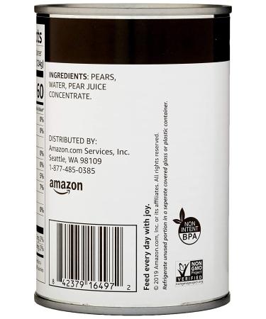 Happy Belly Sliced Pears in Juice From Concentrate 15 oz - Amazon Brand - Buy Online on GoSupps.com