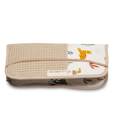 ULLENBOOM WAILL PAGE for on the go sand savannah made in EU - diaper bag for up to 3 diapers wet wipes & other accessories ideal as a wrap organizer for the Sand Savanne for stroller 18 x 27 cm