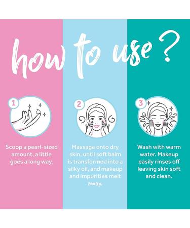 Pond's Makeup Remover Cleansing Balm 3.38 fl oz - Gentle & Effective Makeup Removal (1 Pack) - Buy Online on GoSupps.com