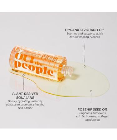 OUI the People FEATHERWEIGHT Hydrating Body Gloss - ORANGE BLOSSOM Serum Oil for Deep Hydration Softens & Firms Skin - Skin Barrier Boosting - 3.3 oz - Buy Online on GoSupps.com