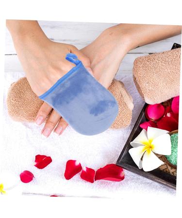 HONMEET 1 Set Self Tanning Mitten Applicator Lotion Back Applicator for Women Lightener Hligths Caps Clear Highlight Hat Foil Balayage Sun Block Lotion Back Applicator for Adult Flocking - Buy Online on GoSupps.com