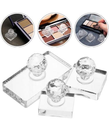  GETAJGHSD 3 Piece Eyeshadow Press Stamp for Even Makeup for Highlighter Blush Eyeshadow Creative Blending Smooth Finish Suitable for Self Makeup Applications - Buy Online on GoSupps.com