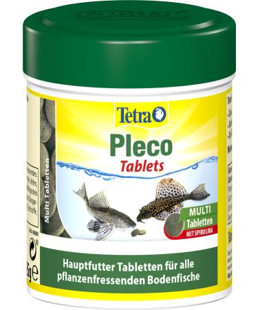 Tetra Pleco Tablets - nutrient -rich fish feed for all herbivorous soil fish (e.g. catfish) 275 tablets tablets 275 kg (1 Pack) - Buy Online on GoSupps.com