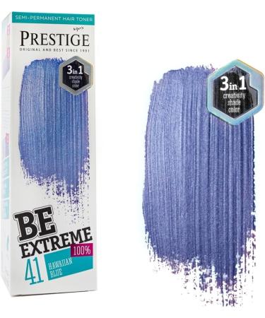  Rosa Impex Semi-permanent hair dye balm 41 Hawaiian Blue BeEXTREME 100% Ammonia Free Paraben Free PPD Balzam otttenochny bezsulphatny dlia volos 41 Gavaiski sins  - Buy Online on GoSupps.com