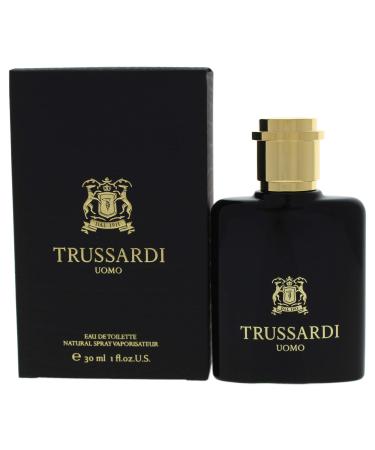 Trussardi Trussardi Uomo EDT Spray Men 1 oz Basil Cinnamon Lavender 1 Ounce (Pack of 1)