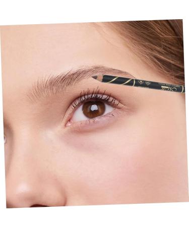 Healvian 8 Pcs Two-in-one Eyebrow Pencil Eyebrow Pens Pull Line Eyebrow Pencils Eyebrow Liner Wooden - Buy Online on GoSupps.com