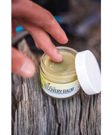 Red Leaf Recovery Balm 2 oz - Organic Yarrow Herbal Skin Salve, Soothing Healing Ointment with Yarrow Essential Oil - Buy Online on GoSupps.com