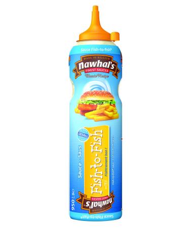 950ml Nawhals Fish-to-Fish/Fish Sauce Original Brand Nawhal's/Belgian Sauces