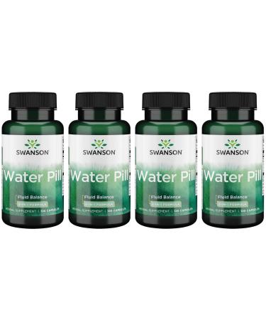 Swanson Super-Strength Water Pill 20 Milligrams 120 Capsules (4 Pack)