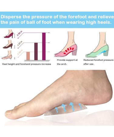 Arch Support Gel Insole for High Arches & Plantar Fasciitis - Comfortable Inserts for Men & Women (2 Pairs) - International Shipping Available - Buy Online on GoSupps.com