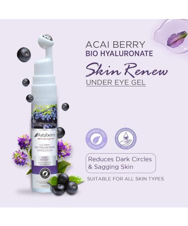 Acai Berry Under Eye Cream - Reduce Dark Circles & Puffiness with Hyaluronic Acid & Retinol - Buy Online on GoSupps.com
