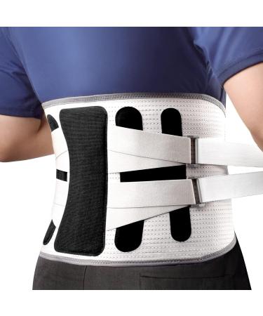 Buy Lumbar Support Belt for Men & Women | Lower Back Brace for Pain Relief Posture Correction & Sciatica - Buy Online on GoSupps.com