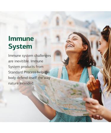 Standard Process Inc. Congaplex Thymus Gland Support Supplement Support Immune Health with Calcium Lactate Magnesium Vitamin C & Vitamin A Immune System Aid with Mushroom Powder - 90 Capsules 90 Count (Pack of 1) - Buy Online on GoSupps.com