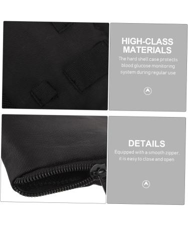 Ultechnovo Portable Blood Pressure Monitor Organizer Case - Zippered Fabric Storage for Accessories & Measuring Devices - Buy Online on GoSupps.com