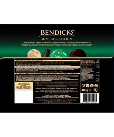 Bendicks Chocolate Mint Collection 400g - Vegan Christmas Gift Set - Buy Online on GoSupps.com