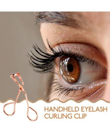 SEWACC Eyelash Curler No Pinching Mini Lash Curler Inner Corner Outer Corner Precision Lash Curl Up Tool Makeup Eyelash Curling Tool for Dramatic Lash Look Rose Gold - Buy Online on GoSupps.com