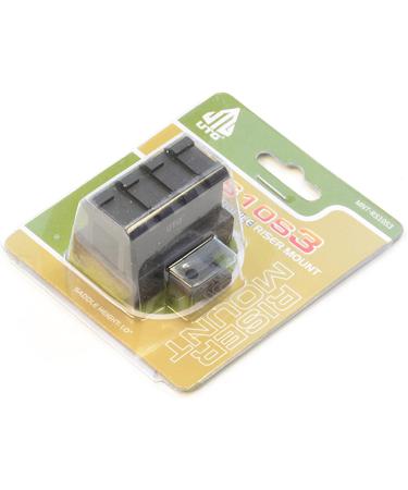 UTG Hi-Profile Compact Riser Mount 1 High 3 Slots - Black | Shop Now - Buy Online on GoSupps.com