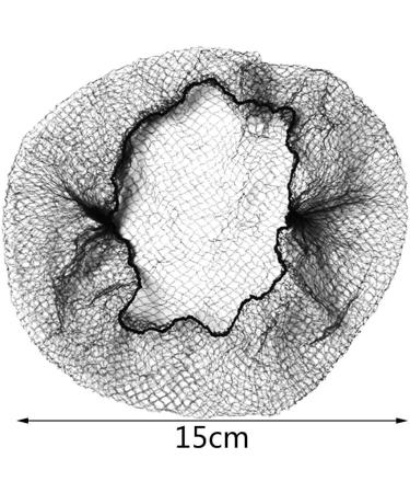 50 Pieces Invisible Hair Nets for Women - Elastic Edge Mesh Hair Bun Accessories in Convenient Box - Buy Online on GoSupps.com