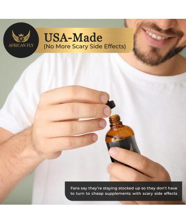 African Fly Supplement for Men & Women 40-60+ Years Old - Vegan & Natural - Pre/Post Workout - Buy Online on GoSupps.com