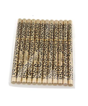 Mipcase Set 12pcs Eyebrow Pen Waterproof Eyebrow Pencil Eyebrow Pencil Brush Water Proof Eyeliner