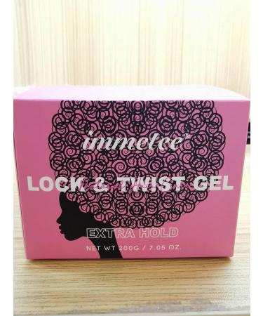 Immetee Twist and Lock Gel 200g - Frizz Control Hair Styling Gel for Men and Women - Braiding Gel with Brush - Buy Online on GoSupps.com
