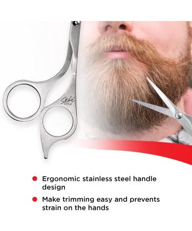 Get precise grooming with Seki Edge SS-910 Beard and Mustache Scissor - Buy Online on GoSupps.com