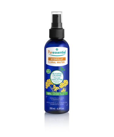 Puressentiel Puressentiel Organic Italian Helichrysum Hydrosol 100% Pure and Natural Ecocert Certified Delicate & Aggressed Skin Tones and Repairs Made in France - 200 ml