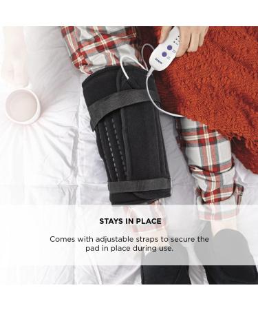 Conair Comfort Vibrating Heating Pad | Back, Neck & Menstrual Pain Relief | Large 12x23.5 inch | 3 Heat Settings - Buy Online on GoSupps.com