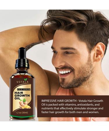 VOTALA Hair Growth Serum | Anti Hair Loss Treatment for Men & Women | Promotes Thicker & Stronger Hair with Regrowth Benefits - Buy Online on GoSupps.com