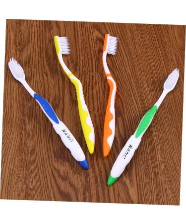 Minkissy Nano Toothbrush Set - 4 Ergonomic Soft Antibacterial Toothbrushes for Adults | Oral Hygiene Essentials | Travel Bags Included - Buy Online on GoSupps.com