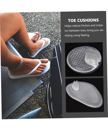 20 Pairs Clear Toe Cushions & Protectors for Thong Sandals | Toe Pads & Forefoot Guards - Best Comfort & Support - Buy Online on GoSupps.com