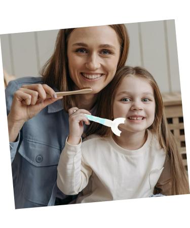 Gatuida 6 STK Children's U-Shaped Toothbrushes - Perfect Manual Cleaning Tool for Kids - Durable ABS Material - Buy Online on GoSupps.com