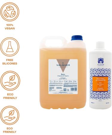 Valquer Profesional Shampoo Ph Neutral Revitalizing with Shine and Pro-Vitamin B5 for Hair Salon 5000 ml - Buy Online on GoSupps.com