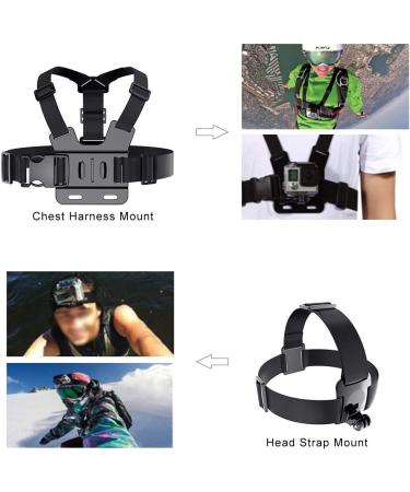 Kuptone 65-in-1 Action Camera Accessories Kit for GoPro, Insta360, AKASO, DJI - Hero 11, 10, 9, 8, 7, 6, 5, 4 - Complete Bundle - Buy Online on GoSupps.com