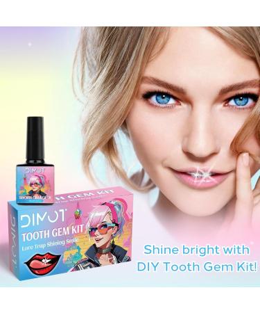 DIY Tooth Gem Kit Sparkling Crystals Tooth Gem Kit DIY Crystals Jewelry Kit Teeth Gems Kit Professional Fashionable Tooth Gems Kit for Teeth Teeth Jewelry Starter Kit (C) - Buy Online on GoSupps.com