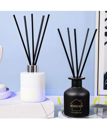 HOSSIAN 70 Pieces Replacement Sticks for Diffuser - Spa & Aromatherapy | 12x30CM Black 3mm Sticks - Buy Online on GoSupps.com