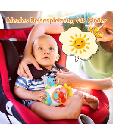 Delee Montessori Motoric Toy - 7 in 1 Activity Cube for Toddlers - Educational Busy Cube for Ages 1-3 - Buy Online on GoSupps.com