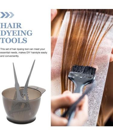 MILISTEN Hair Dye Kit - 3pcs Hair Color Set with Brush, Bowl, Bleach & Highlighting Tools - Buy Online on GoSupps.com